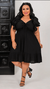 Vestido Midi Pipoquinha Princesa - Preto - comprar online