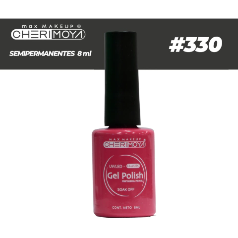 ESMALTE SEMIPERMANENTE 330 - CHERIMOYA 8ML.