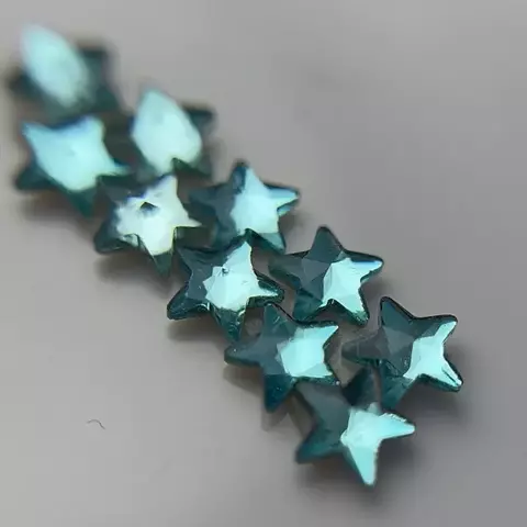 CRISTALES - ESTRELLA CELESTE - 5MM - SHINNY GLASS. - comprar online