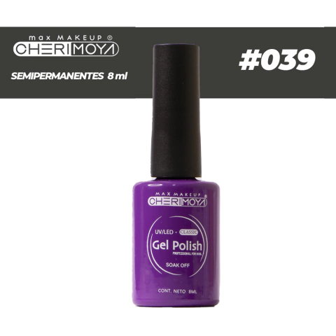 ESMALTE SEMIPERMANENTE 039 - CHERIMOYA 8ML.