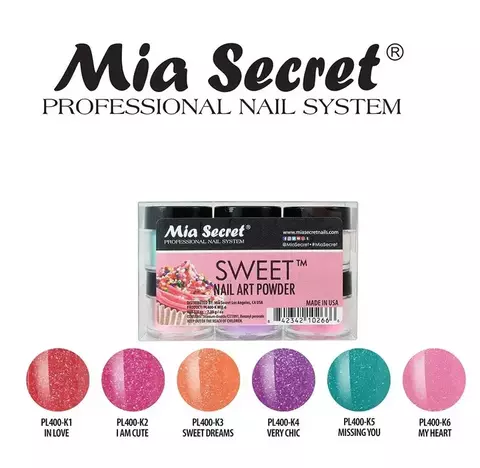 SWEET ACRYLIC NAIL ART POWDER- 7,39 g- MIA SECRET - comprar online