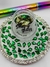 CRISTALES - FLECHA ESMERALDA - 5.5X8MM - SHINNY GLASS. - comprar online