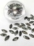 CRISTALES - OJO DE CABALLO HEMATITA - 3.5X8MM - SHINNY GLASS. - comprar online