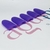 CAPUCHONES SILICONA PARA REMOCIÓN DE SEMIPERMANENTE - VIOLETA en internet