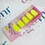 CAPUCHONES SILICONA PARA REMOCIÓN DE SEMIPERMANENTE - AMARILLO
