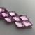 CRISTALES - SHINNY GLASS - FORMA ROMBO PEQUEÑO. en internet