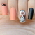PLACA DE STAMPING MEXICO #8 - PINK MASK - Agus MR Nails