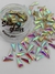 CRISTALES - TRIANGULO LARGO CRISTAL AB - 4X8MM - SHINNY GLASS. - comprar online