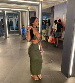 Vestido Bela longo