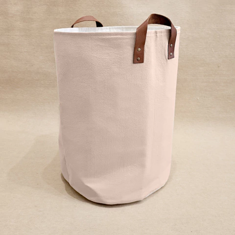 Contenedor Tusor Rosa Manija de Cuero