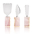 Set para Queijos Quartzo Rosa com banho Ouro - comprar online