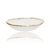Bowl Cristal Quartzo Branco com Banho Ouro M - comprar online
