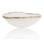 Bowl Cristal Quartzo Branco com Banho Ouro G