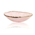 Bowl Quartzo Rosa com Banho Ouro G