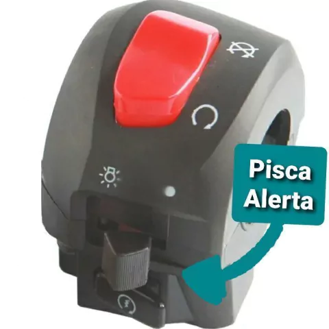 corta corrente e pisca alerta (Fazer/Factor)