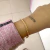 Pulseira Cordão Baiano Dourado na internet