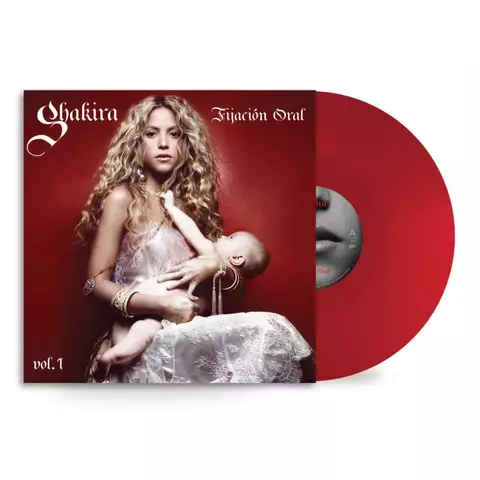 SHAKIRA Oral Fixation Vol.1 LP Red Limited (20th Anniversary Edition) - PRONTA-ENTREGA