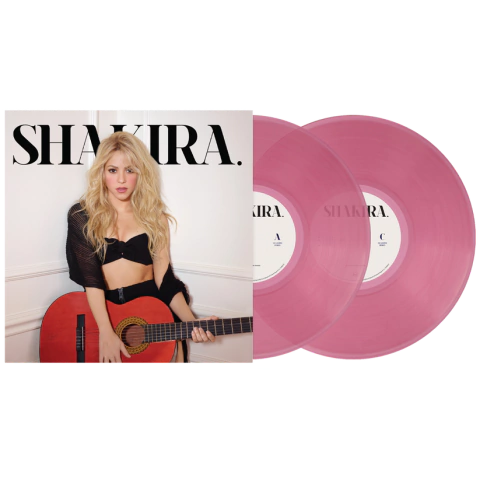 SHAKIRA SHAKIRA LP 2x Translucent Pink (Limited Edition) - PRONTA-ENTREGA