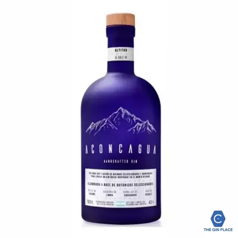 Gin Aconcagua botella Azul 750 cc