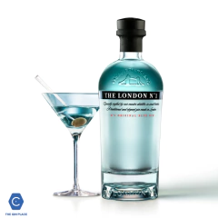 The London N1 Blue Gin 700 cc en estuche - comprar online