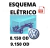 Esquema Elétrico micro onibus Volkswagen 8.150 - 9-150 - 9.150 OD eletronico