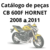 Catálogo de peças CB 600F HORNET 2008 a 2011