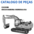 Catálogo de peças Escavadeira Hidráulica Case CX220B CX 220B