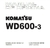 Manual de serviço Completo Wd600-3 komatsu Wd600