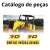 Catálogo de peças de reposição Trator de Esteira new holland 7D - COMPLETO