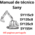 Manual técnico e manutenção SY115c9 SY135c8 SY135c9 SY155H