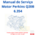 Manual de Serviço Motor Perkins Q20B6.354