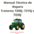 Manual Técnico de Reparo Tratores 7J - 7200J -7215J e 7230J + ELETRICA E HIDRAULICA+