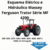 Esquema Elétrico e Hidráulico Massey Ferguson Trator Série MF 4200 - MF 4265, 4275, 4283, 4290, 4291, 4292, 4297 e 4298