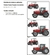 Manual Serviço Oficina serviço Tratores Massey Linha MF 7140 7150 7170 e 7180 - comprar online