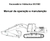 Manual de manutenção escavadeira XCMG XE210C Hydraulic Excavator EM PORTGUES - comprar online
