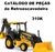Catálogo de peças retroescavadeira 310k jonh deere