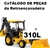 Catálogo de peças retroescavadeira 310L jonh deere