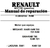 MANUAL DE SERVIÇO MOTOR RENAULT k4m - comprar online
