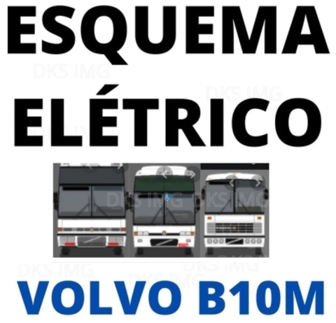 Esquema Diagrama Elétrico B10m Volvo - comprar online