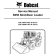 Manual De serviço mini Carregadeira Bobcat S650 ingles - comprar online