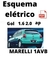 Esquema Diagrama Elétrico Injeção Vw Gol 1.6 1.8 2.0 AP 1avb