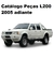Catálogo Peças L200 2005 mitsubishi adiante