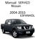 Manual Serviço Nissan- (SPANHOL)