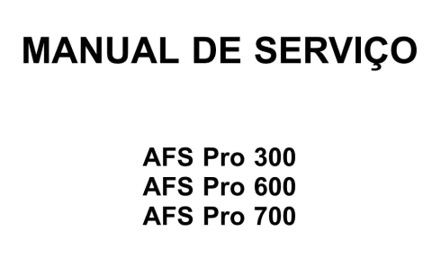 Manual de SErviço Case IH AFS Autoorientação e Navegação Pro 300 AFS Pro 600 AFS Pro 700 DIGITAL