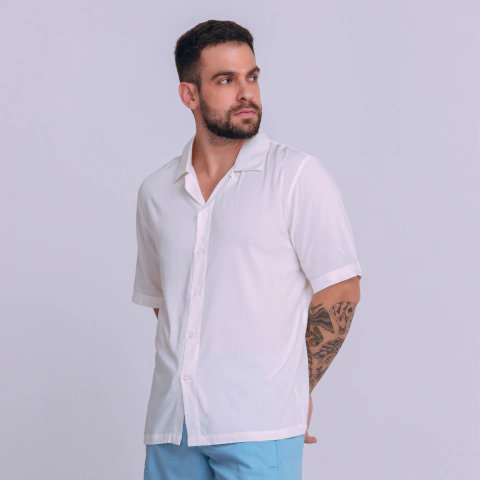 Camisa Oversized Off White - comprar online