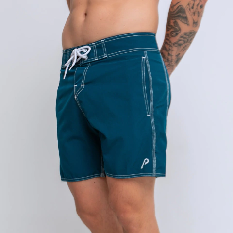 BoardShort Old Side Azul Sew - comprar online