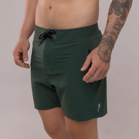 Boardshort SuperDry Verde Floresta - comprar online