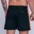 Bermuda de Linho Tide Preto / Ferrugem - comprar online