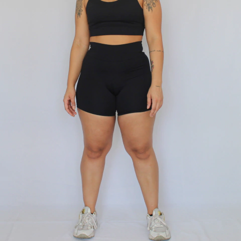 Shorts Biker Emana- Preto