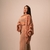Kimono Tricot Canela- Bege - comprar online